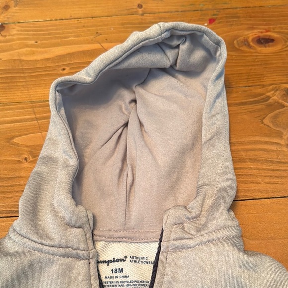 Champion Gray and Blue Sweatshirts for Everyday Comfort 18 month baby - Picture 6 of 10